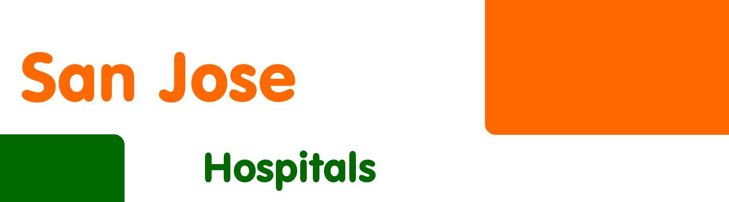 Best hospitals in San Jose - Rating & Reviews